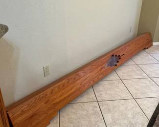 Wooden Valance