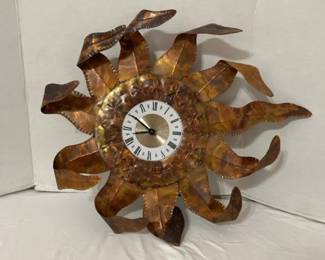Sunflower Clock