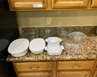 Corningware And Pyrex Baking Glassware