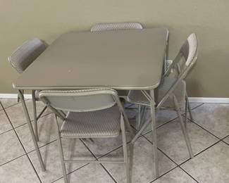 Card Table Chairs