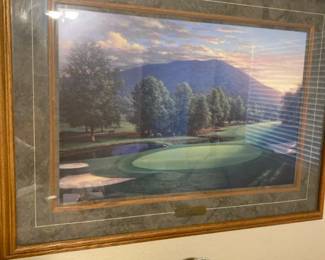 The Seventeenth at Homestead by Larry Dyke Signed and Numbered