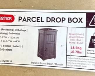 Parcel Drop Box, NIB