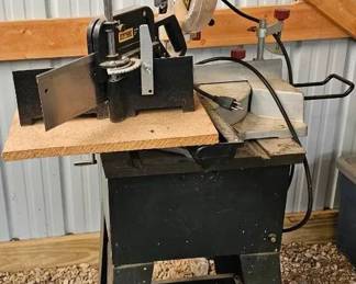 Tool Shop Sliding Compound Miter Saw with Stand Empire Miter Box with Saw