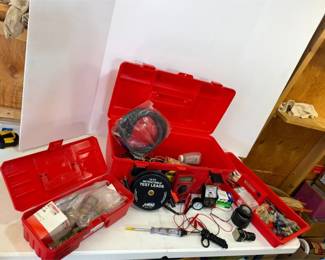 Electrical Tools in Toolboxes