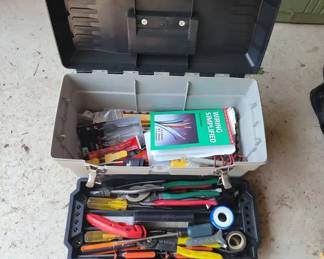 Electrical Tool Box with Contents