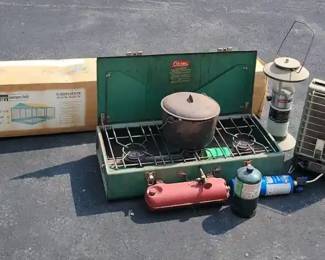 Vintage Camping Equipment