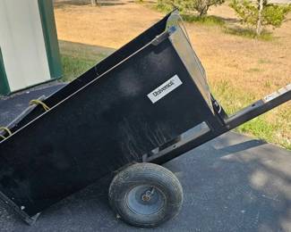 Tow Behind Utility Dump Cart