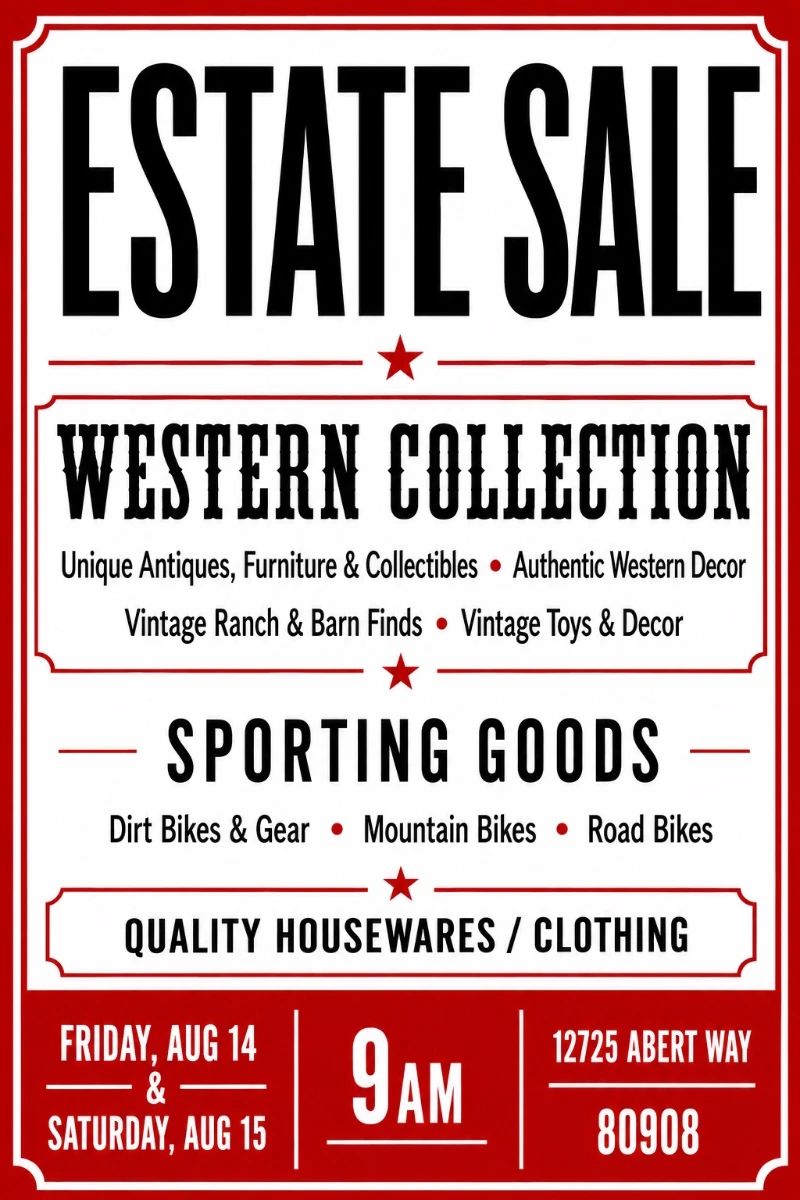 Sale Flyer