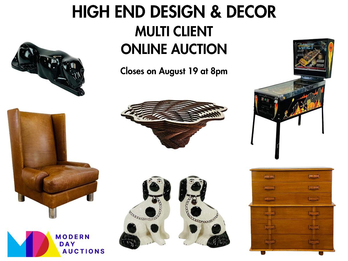 High End Design Decor Multi Client Online Auction