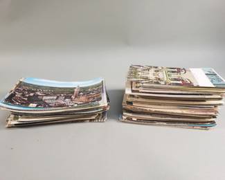 387 Lot 444 Collection of vintage post cards from around the