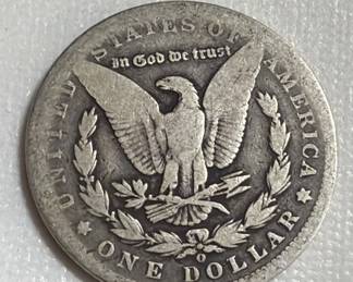 556 Lot 32 1899O Morgan silver dollar coin
