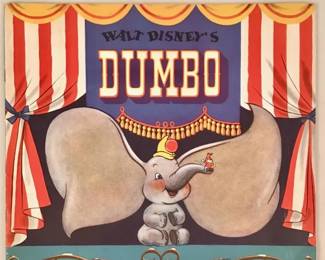 293 Lot 475 Rare vintage copy of Walt Disneys Dumbo