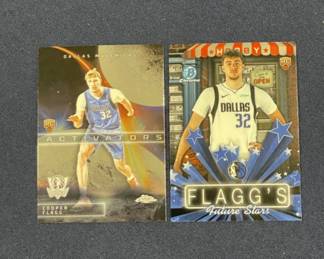 394 Lot 453h Lot of Cooper Flagg rookie basketball cards