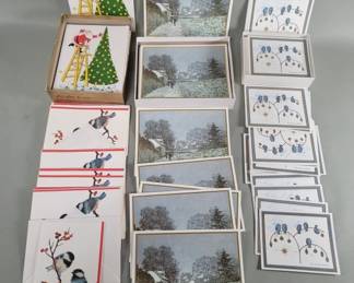 399 Lot 463 Group of vintage Holliday Christmas cards