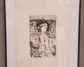 531 Lot 268 Gregory Brisson 3 3 El Cholo engraving