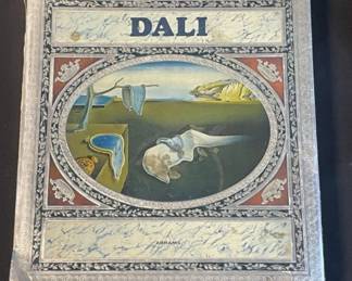 280 Lot 374h Vintage 1968 Salvador Dali book