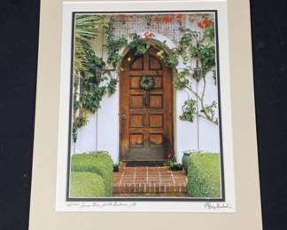 643 Lot 426h Signed by photographer and triple matted photo