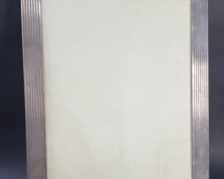 058 Lot 432 Art deco puiforcat silver plate picture frame