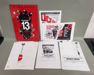 292 Lot 452 Group of Ocean s 12 ans Ocean s 13 movie posters