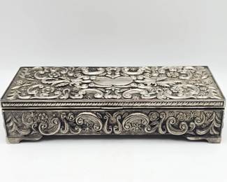 651 Lot 439h Vintage Godinger silver plate rectangular