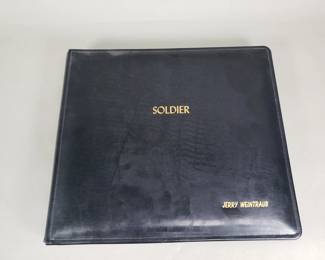 261 Lot 244 Jerry Weintraub Soldier movie photo album