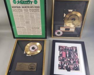 305 Lot 561 Bundle of Jerry Weintraub memorabilia