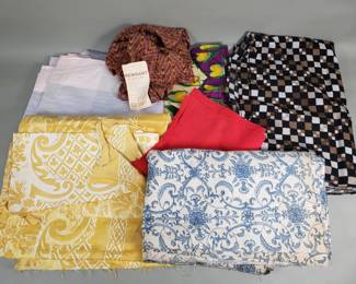 378 Lot 420 Group of vintage fabrics
