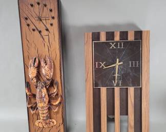 742 Lot 591 Seth Thomas Arts and Crafts style Mid century