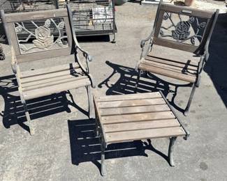 166 Lot 287 Vintage Berkeley Forge and Foundry cast iron and