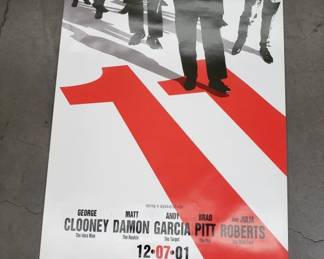 264 Lot 255 Bundle of Oceans 11 movie posters