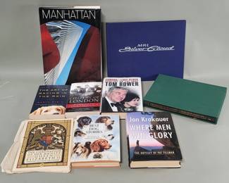 181 Lot 451 Box books coffee table book novels etc