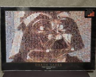 260 Lot 157 Darth Vader photomosaics by Robert Silvers