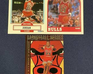 389 Lot 449h Lot of of Michael Jordan basketball cards