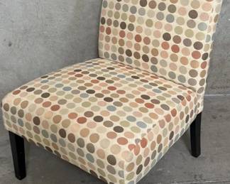063 Lot 132 Living spaces MCM style accent chair