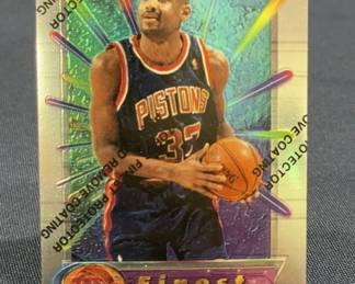659 Lot 458h 1994 Topps Finest Grant Hill rookie card