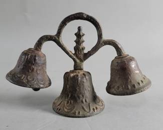 130 Lot 514 Spanish Colonial style triple mission cast