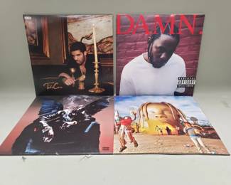 291 Lot 45 Group of LP records Drake Kendrick Lamar etc