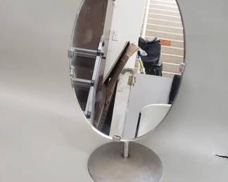 468 Lot 144 Midcentury Modern swivel vanity mirror