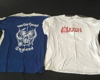 698 Lot 502h Tshirts Heavy Metal bands and Skateboards
