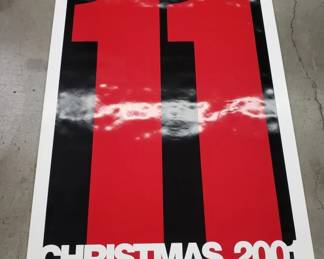 263 Lot 254 Bundle of Oceans 11 and Oceans 13 movie posters