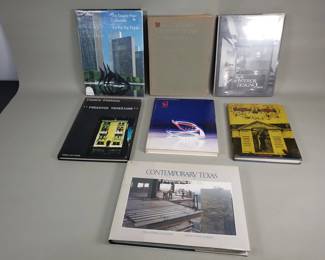 375 Lot 412 Group of interior designs and architecture