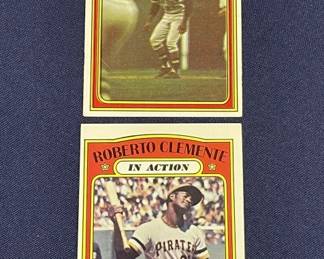400 Lot 465h Lot of 1972 Topps Roberto Clemente baseball cards