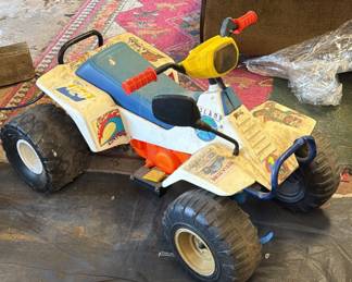 Vintage power wheels 1986 Suzuki 