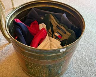 Brass Bucket, Clothing