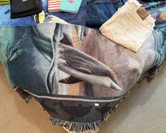 Dolphin Throw Blanket