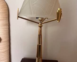 Vintage French Art Deco table lamp