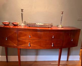 Vintage Baker Furniture Modern Regency Sideboard Credenza 