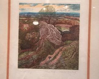Travelers Joy, Artist Proof by Robert R. Greenhalf