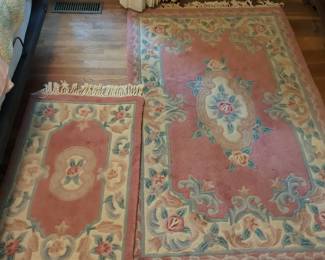 Handmade Chinese Accent Rugs