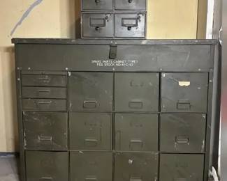 05 Military Storage Cabinet. Spare Parts Cabinet